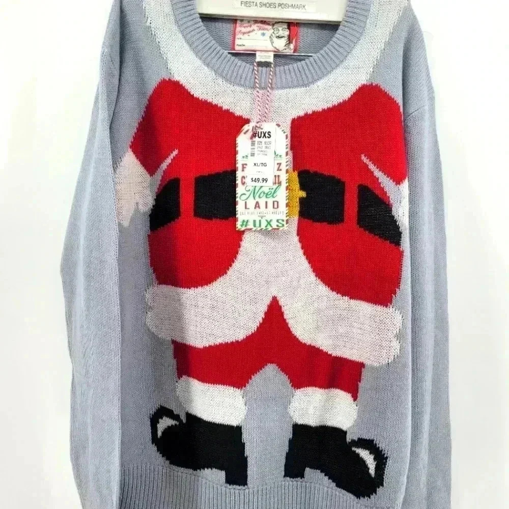 Grey Ugly  Sweater